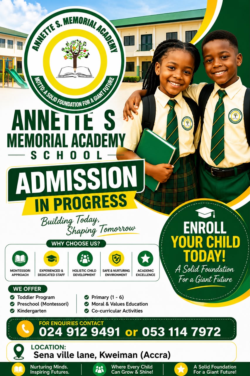 Admission in progress at Annette S. Memorial Academy