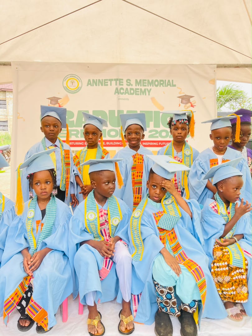 Graduation ceremony group photo at ASMA Kweiman